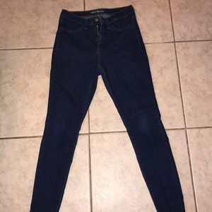 Skinny jeans dark denim wild fable